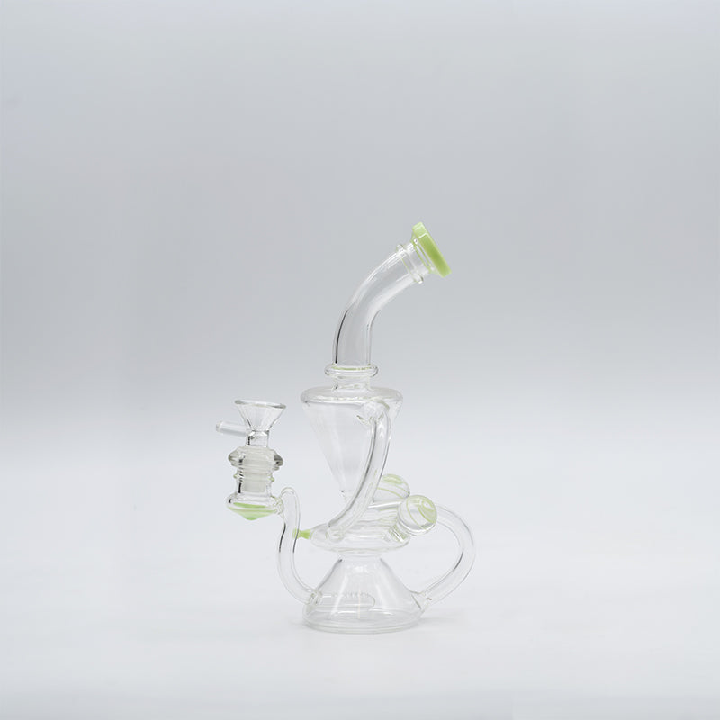 8.5" Glass Bong Tube Recycler - LNX355